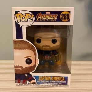 Captain America Bobble Head
